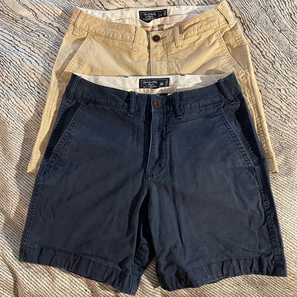 Abercrombie & Fitch Boy Khaki Shorts